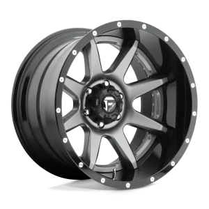 Fuel – D238 RAMPAGE – Gunmetal – 20″x10″ -19mm – All weather Wheels – D23820008947